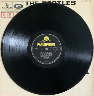 THE BEATLES - HELP - VINYL LP Album UK 1st Press 1965 PMC1255 MONO 3