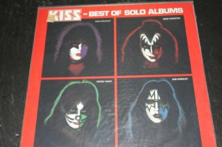 Kiss Best Of Solo Albums Vintage German Lp Unplayed Paul Stanley Ace Frehley