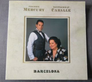 Freddie Mercury : Barcelona 1988 Uk First Pressing Vinyl Lp Album Record Queen