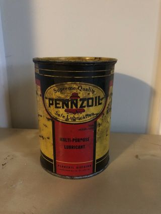 Vintage Pennzoil Can - Multi Purpose Lubricant