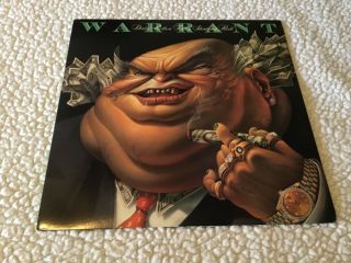 Warrant Dirty Rotten Filthy Stinking Rich Vinyl Record Lp