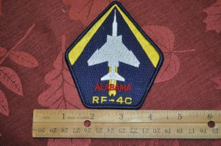 Usaf 106th Reconnaissance Squadron 106 Trs Rf - 4c Patch Al Ang Air Guard Recon