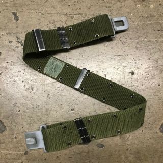 Us Military Alice Lc - 2 Pistol Webbing Belt Size Large Individual Equipment L - 1