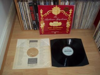 BEETHOVEN Symphony No.  5 KLEMPERER UK 1960 COLUMBIA B/S SAX 2373 Ed.  1 LP 2