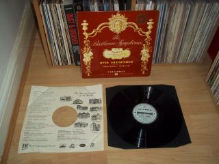 BEETHOVEN Symphony No.  6 Pastoral KLEMPERER UK 1958 COLUMBIA B/S SAX 2260 Ed.  1 LP 2