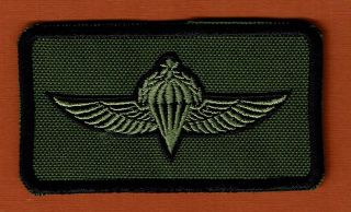 Israel Idf Official Breast Senior Qualication Para Wing Patch