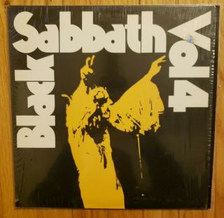 Black Sabbath - Vol.  4 Lp Vinyl Bs 2602 Wb Winchester Pressing Shrink Nm -
