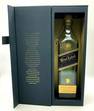 Johnny Walker Blue Label - Scotch Whisky - 750ml Bottle Empty Bottle