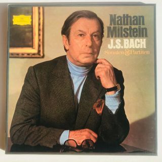 German Dgg 2709 047 3lp Box Set Nathan Milstein Bach Violin Sonatas Partitas Nm