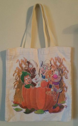 Vintage Cereal Characters Halloween Bag - Canvas Pumpkin General Mills Trix Fall