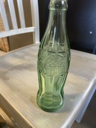 Vintage Antique Coca Cola Bottle Hobbleskirt Atlanta Ga Dec 25 1923