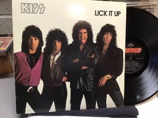 Kiss / Lick It Up / Vinyl Promo Lp / 1983