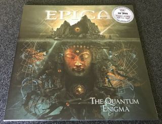Epica - The Quantum Enigma - 2014 Clear Vinyl 2xlp - 300 Only - Nightwish - &