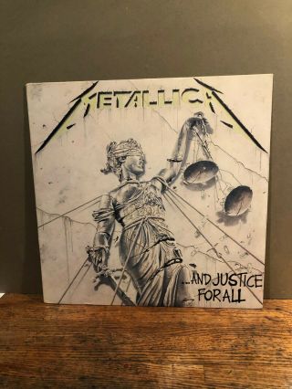 .  And Justice For All [2lp] By Metallica (vinyl,  Sep - 1988,  Elektra 1st Press