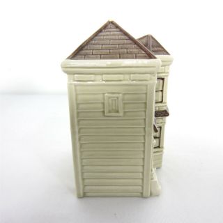 Vintage Otagiri Victorian House Ceramic Coin Bank Hand Painted Made in Japan 2