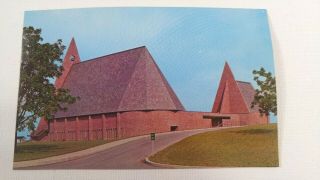 Vintage Postcard First Baptist Church Photo Columbus Indiana 3.  5x5.  5 "