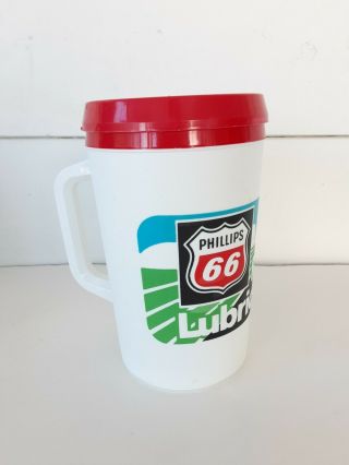 Vintage Phillips 66 Farm Lubricants Aladdin Coffee Mug Cup 2 Liters
