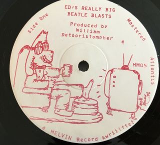 THE BEATLES - ED SULLIVAN SHOW - ED ' S REALLY BIG BEATLE BLASTS LP melvin records 2