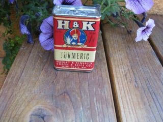 H & K Tumeric St.  Louis Old Spice Tin