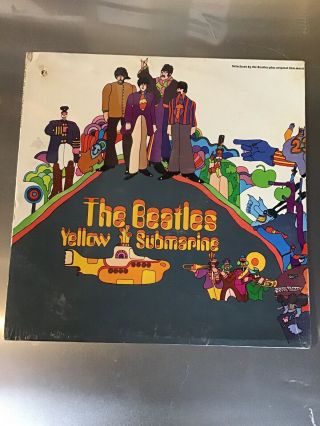 The Beatles Yellow Submarine Factory Lp 3 Inch Split In Shrink