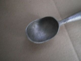 Vintage - PROGRESSUS METAL ICE CREAM SCOOP Ribbed Handle - made in ITALY 2