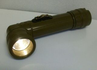 Vintage Made In Usa Fulton Mx - 991\u Us Military Flashlight