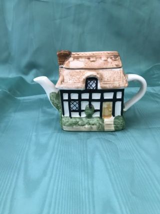 Teapot - Ceramic - English Cottage