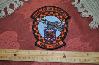 Usaf 906th Fighter Group Farewell 906 Fg F - 16 1982 - 1994 Afr Reserve Patch