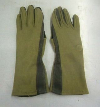 U.  S.  Military Nomex Combat Vehicle Crewman Gloves Olive Green Sz 8