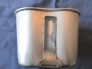Korean War 1953 Us Army Marines M - 1910 Canteen Cup - Made By - A.  S.  Co.
