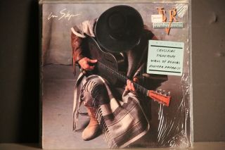 Stevie Ray Vaughn Lp In Step Us 1989 Oe45024 Still In Shrink Cover Sticker