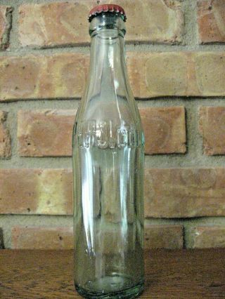 Early Pepsicola Embossed Soda Pop Bottle,  6 ½ Oz.