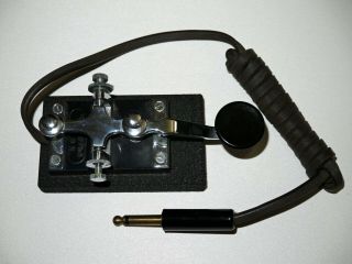 Nos Chinese Signal Corps D - 116 Telegraph Key For Use With Military Radios