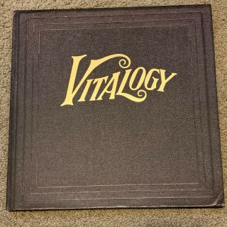 Pearl Jam Lp Vitalogy 1994 Vinyl Record Album W/booklet Nm