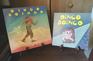 Oingo Boingo Only A Lad 1981 Lp Album And 10 " 33 1/3 Rpm Ep Vg,  No Scratches