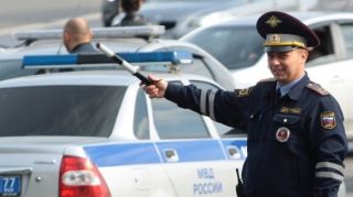 Set 5 Russian Traffic Police Old Style Militia Gai Arm Patch Chevron