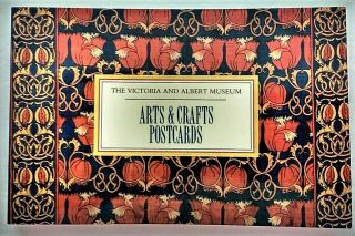 Victoria And Albert Museum Vintage 20 Postcard Book Color Photos Arts And Crafts