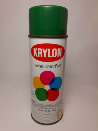 Vintage 1991 Krylon Moss/john Deere/case Green 2004 Spray Paint Can