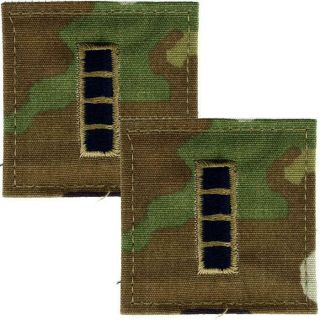 Army Rank Cw4 Chief Warrant Officer 4ocp Patch 2x2 Hook & Loop - Pair