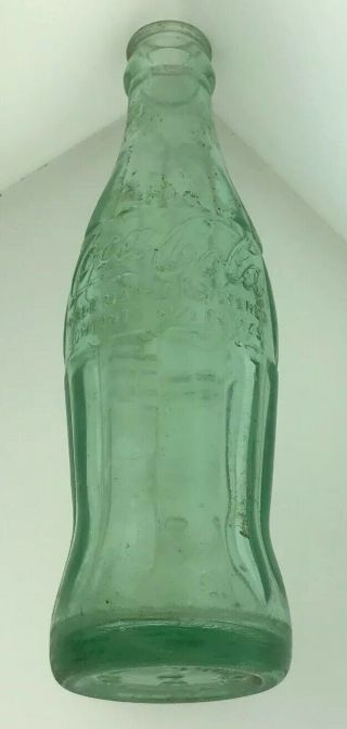 Vintage 1958 Coca Cola Bogalusa Louisiana Green Hobble Skirt Coke Bottle Lgw