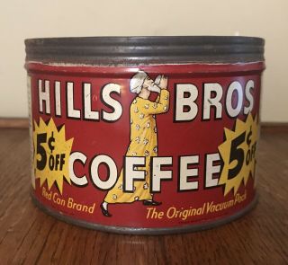 Vintage Hills Bros Coffee 