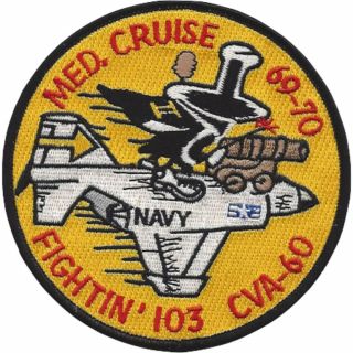 Vf - 103 Patch Med.  Cruise 69 - 70
