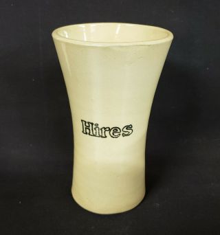 Vintage Hires Root Beer Mug Advertisement Stoneware