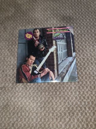 Lenny & Squiggy Lenny And The Squigtones Vinyl Record Lp With Poster