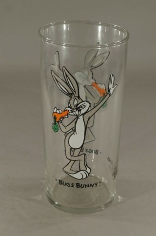 Vintage Character Glass - 1993 Bugs Bunny Looney Tunes