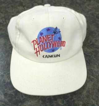 Vintage Planet Hollywood Cancun Snapback Cap Hat Unisex