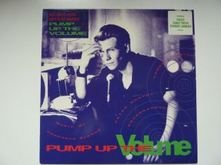 Pump Up The Volume V/a Ost Soundtrack Vinyl Lp 1990 Vg,  Christian Slater