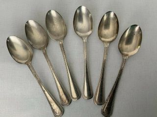 6 Patrician 1975 Community Silverplate By Oneida Silverplate Tablespoons