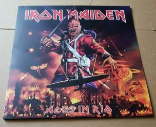 Iron Maiden - Aces In Rio - 2 X Lp - - Red Vinyl