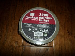 Professional Duct Tape Od Green 100 Mph Self Clinging 2 " X 60.  1 Yards U.  S A Made